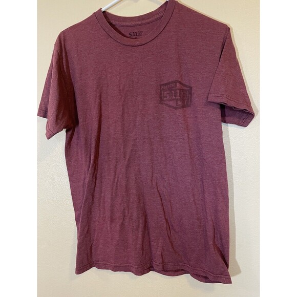 5.11 Tactical Other - 5.11 Tactical Shirt Medium Heathered Maroon